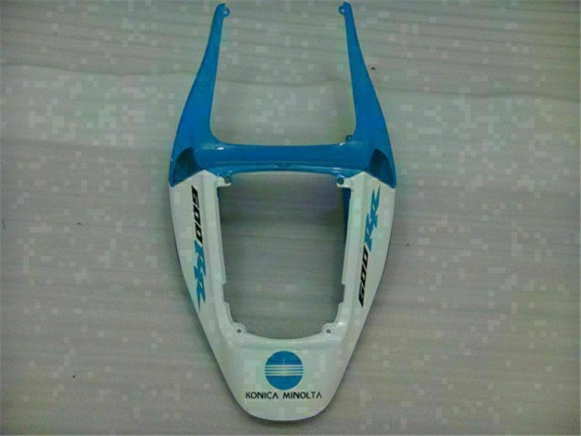 Plástico CBR 600RR 2005-2006 - Branco Azul Plástico CBR 600RR 2005-2006 - Branco Azul