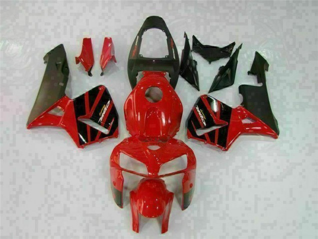 Plástico CBR 600RR 2005-2006 - Vermelho Plástico CBR 600RR 2005-2006 - Vermelho