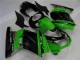 Plástico EX250 2008-2012 - Preto Verde Plástico EX250 2008-2012 - Preto Verde