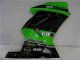 Plástico EX250 2008-2012 - Preto Verde Plástico EX250 2008-2012 - Preto Verde