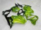 Plástico EX250 2008-2012 - Verde Preto Plástico EX250 2008-2012 - Verde Preto