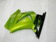Plástico EX250 2008-2012 - Verde Preto Plástico EX250 2008-2012 - Verde Preto