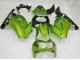Plástico EX250 2008-2012 - Verde Preto Plástico EX250 2008-2012 - Verde Preto