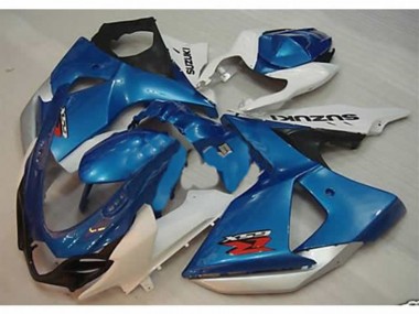 Plástico GSXR 1000 K9 2009-2016 - Azul Branco