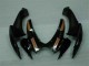 Plástico GSXR 600 / 750 K6 2006-2007 - Preto Laranja