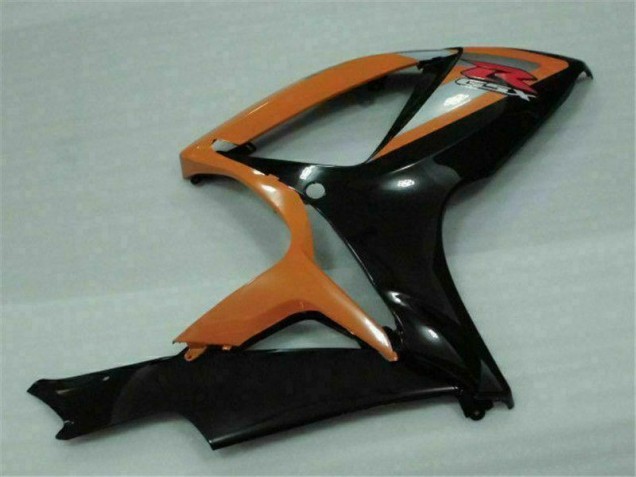 Plástico GSXR 600 / 750 K6 2006-2007 - Preto Laranja
