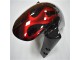 Plástico R6 2003-2005 - Preto Vermelho Chama Plástico R6 2003-2005 - Preto Vermelho Chama