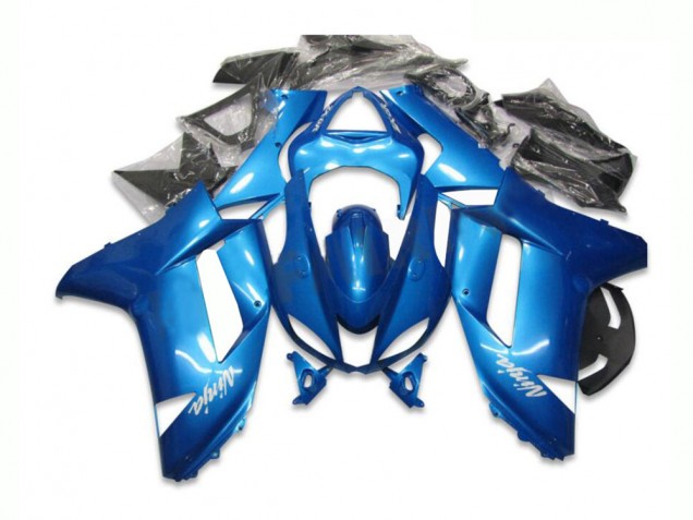 Plástico ZX6R 2007-2008 - Azul Plástico ZX6R 2007-2008 - Azul