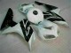 Plásticos CBR 1000RR 2004-2005 - Branco Preto Plásticos CBR 1000RR 2004-2005 - Branco Preto