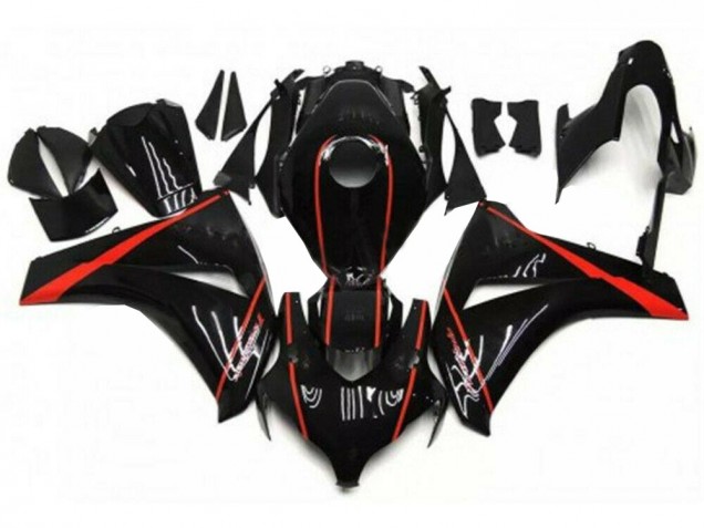 Plásticos CBR 1000RR 2008-2011 - Preto