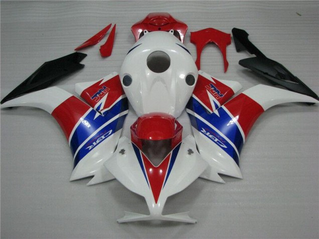Plásticos CBR 1000RR 2012-2016 - Branco Azul Vermelho