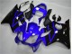 Plásticos CBR 600 F4i 2001-2003 - Azul Preto Plásticos CBR 600 F4i 2001-2003 - Azul Preto