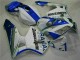Plásticos CBR 600RR 2005-2006 - Branco Azul