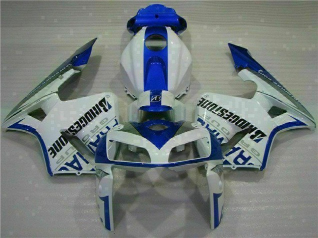 Plásticos CBR 600RR 2005-2006 - Branco Azul