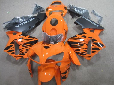 Plásticos CBR 600RR 2005-2006 - Laranja Preto