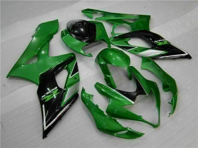 Plásticos GSXR 1000 K5 2005-2006 - Verde Plásticos GSXR 1000 K5 2005-2006 - Verde
