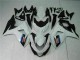 Plásticos GSXR 1000 K9 2009-2016 - Branco Preto Plásticos GSXR 1000 K9 2009-2016 - Branco Preto